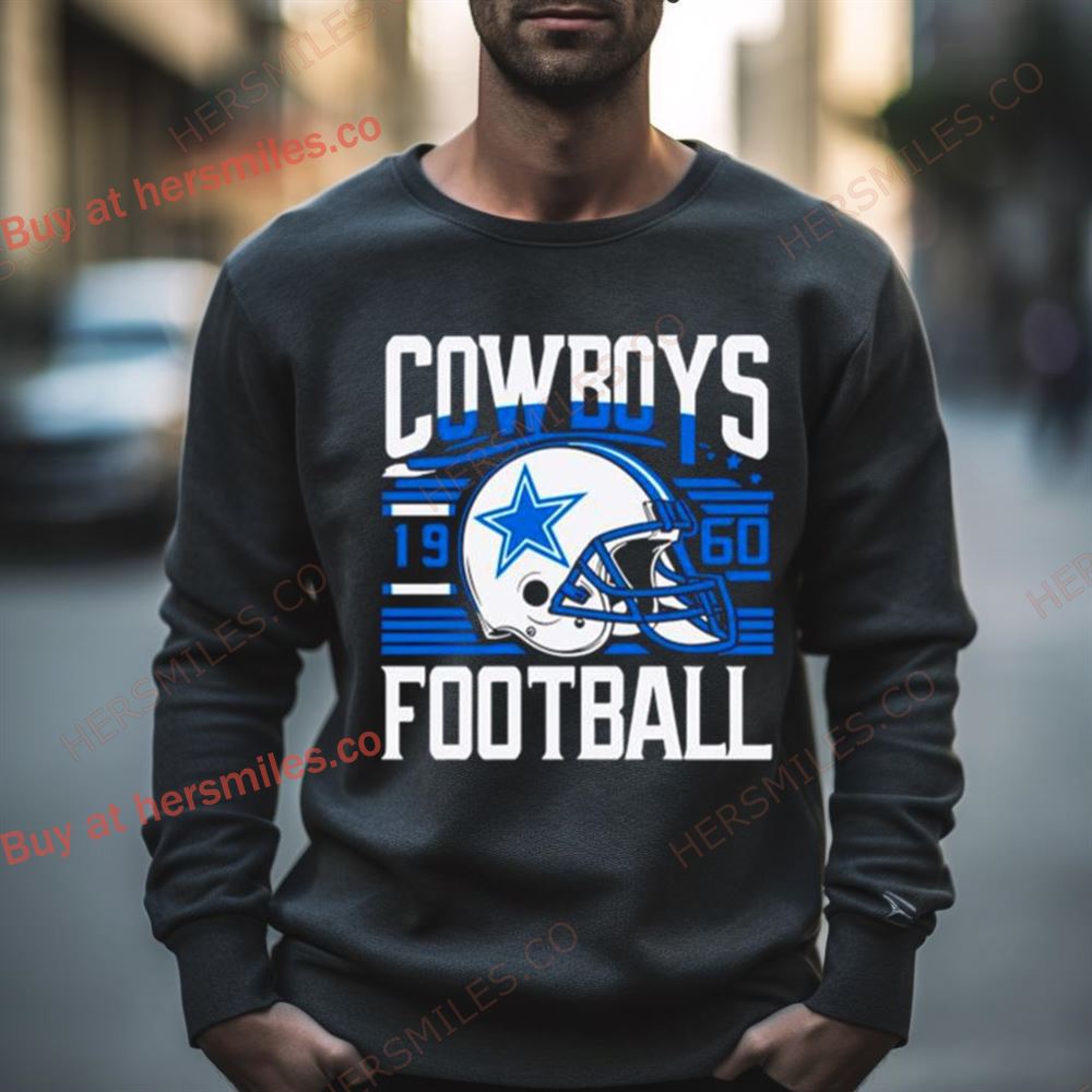 Cowboys Football Helmet Since 1960 Retro Shirt