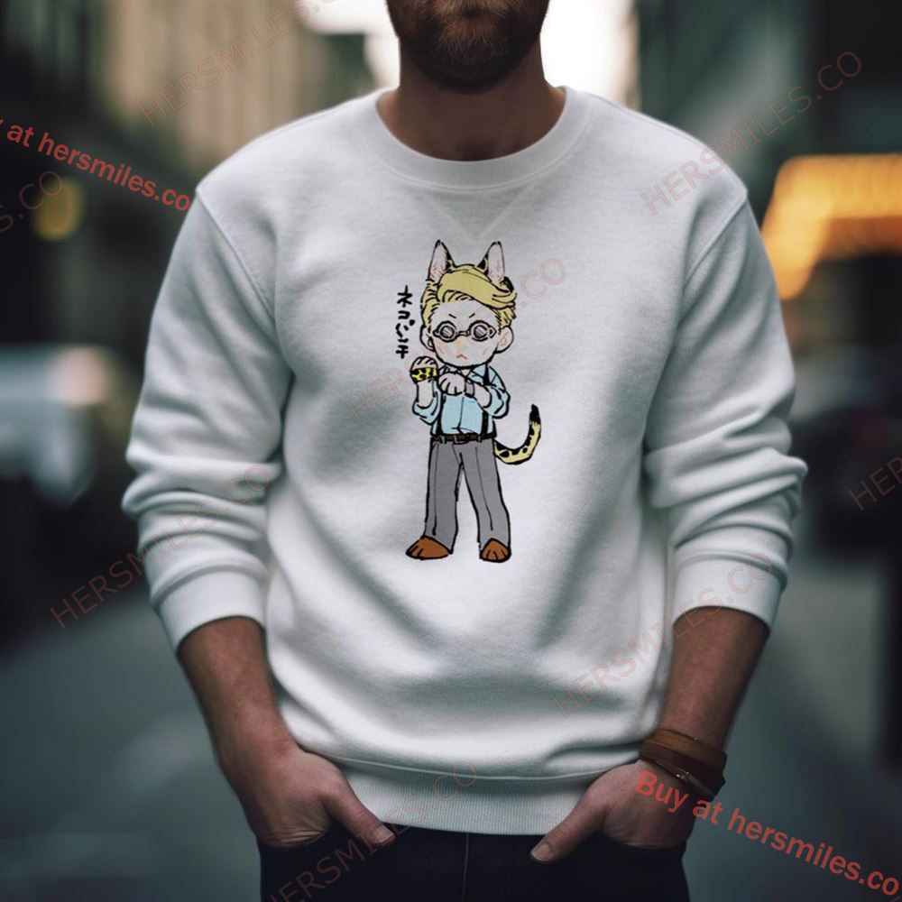Cute Nanami X Meow Jujutsu Kaisen Shirt