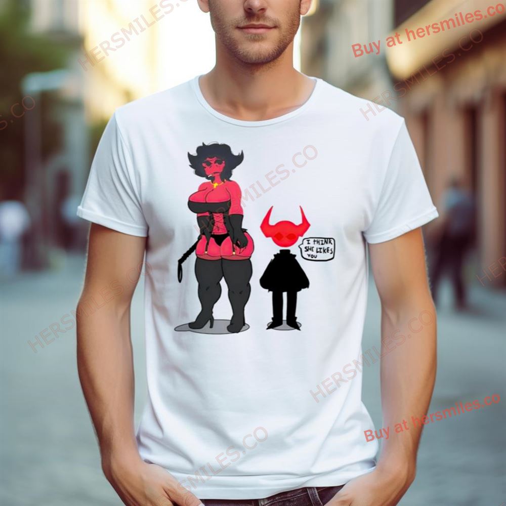Devil I Think She Likes You Shirt