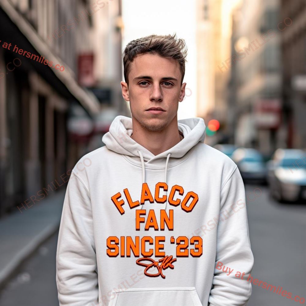 Flacco Fan Since '23 Oatmeal Shirt Flacco Fan Since '23 Oatmeal Shirt