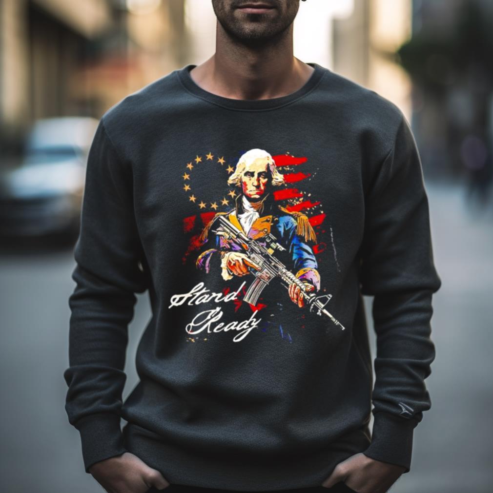 George Washington stand ready vintage shirt