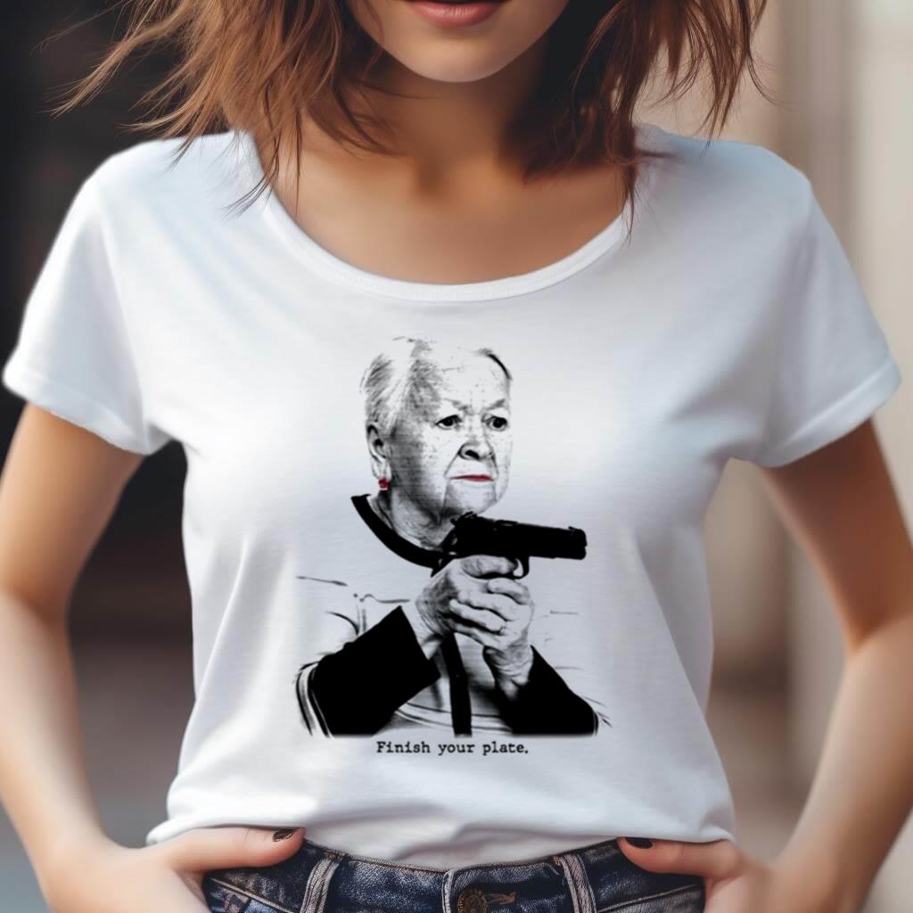 Grandma Bertha finish your plate shirt Grandma Bertha finish your plate shirt