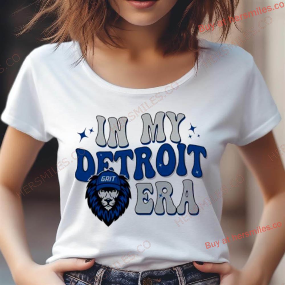 Grit In My Detroit Lions Era Football Shirt Grit In My Detroit Lions Era Football Shirt