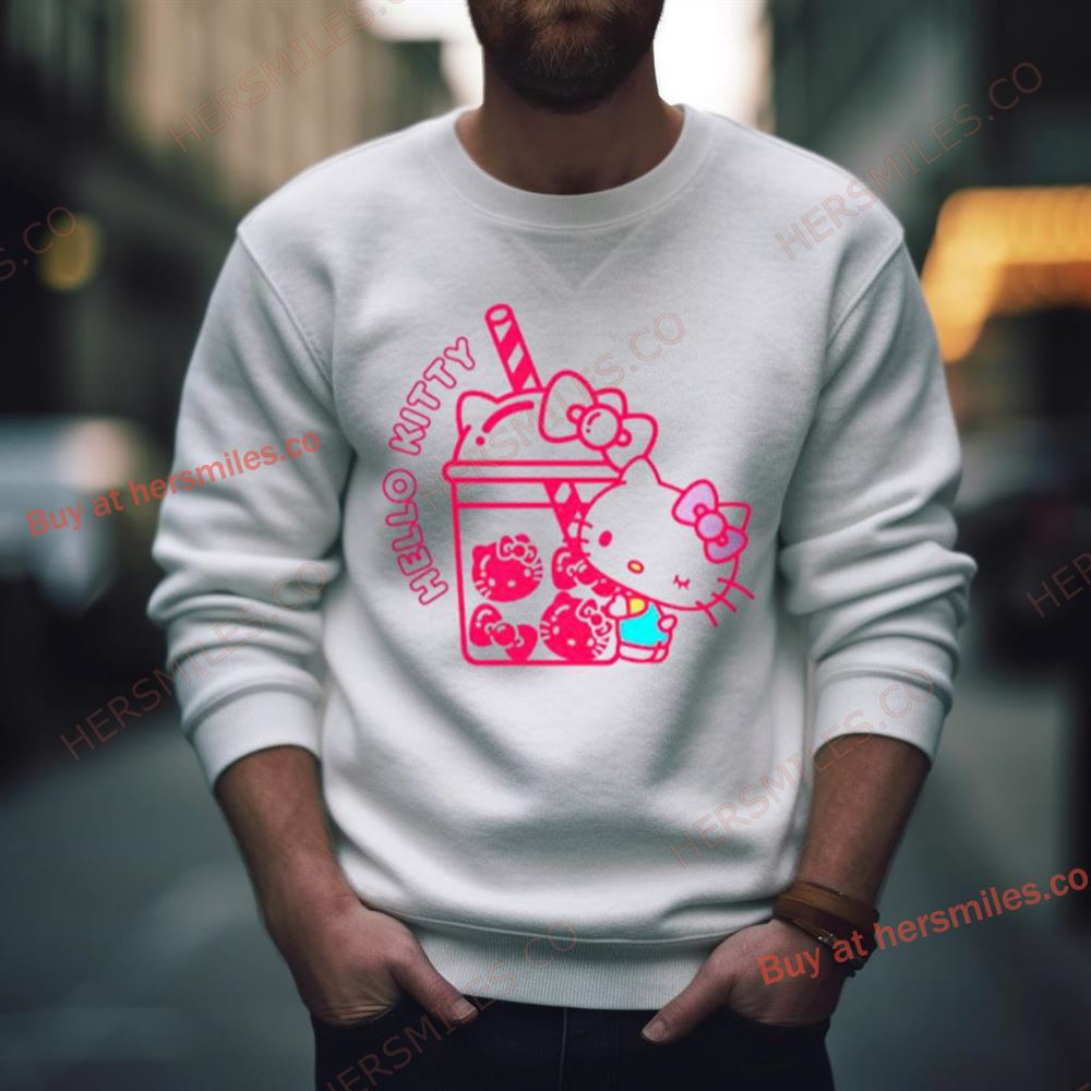 Hello Kitty Bubble Tea Shirt