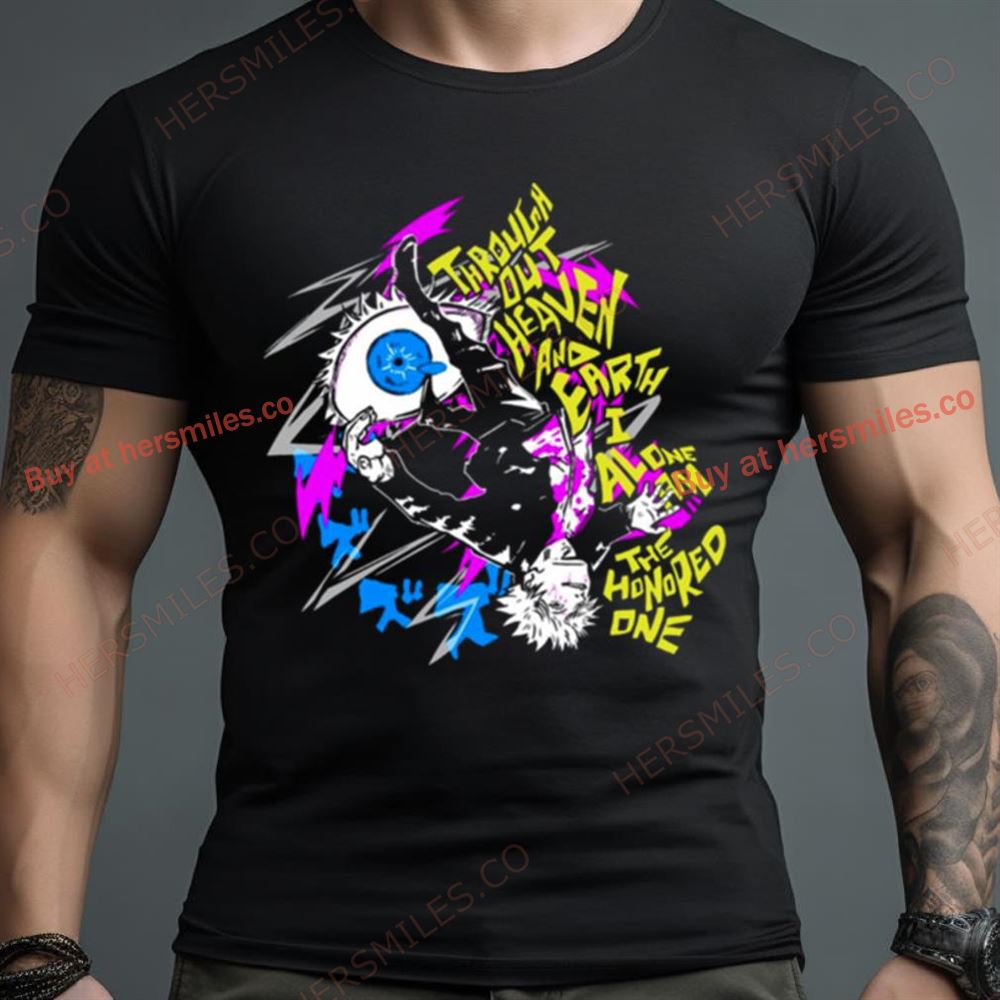 Honoured One Jujutsu Kaisen Satoru Gojo Shirt