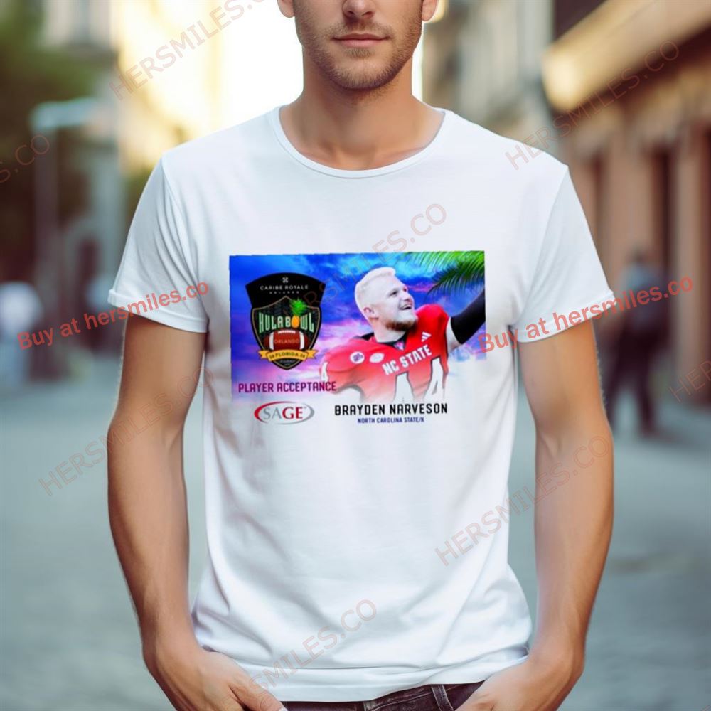Hula Bowl 2024 Ncaa College Football Brayden Narveson Shirt