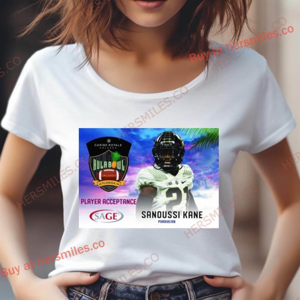 Hula Bowl 2024 Ncaa College Football Sanoussi Kane Shirt Hula Bowl 2024 Ncaa College Football Sanoussi Kane Shirt