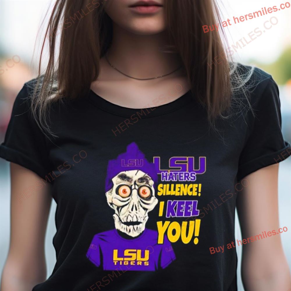 Jeff Dunham Lsu Tigers Haters Silence Shirt Jeff Dunham Lsu Tigers Haters Silence Shirt