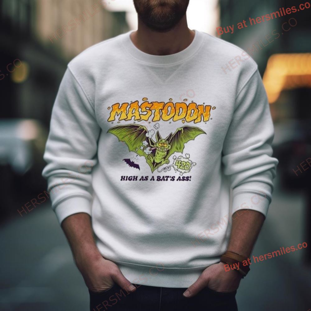 Mastodon High As A Bat’S Ass Shirt