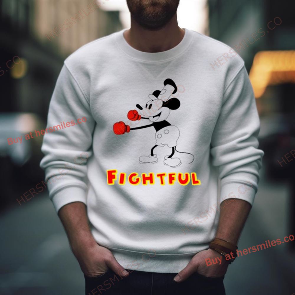 Mickey Steamboat Fightful Shirt