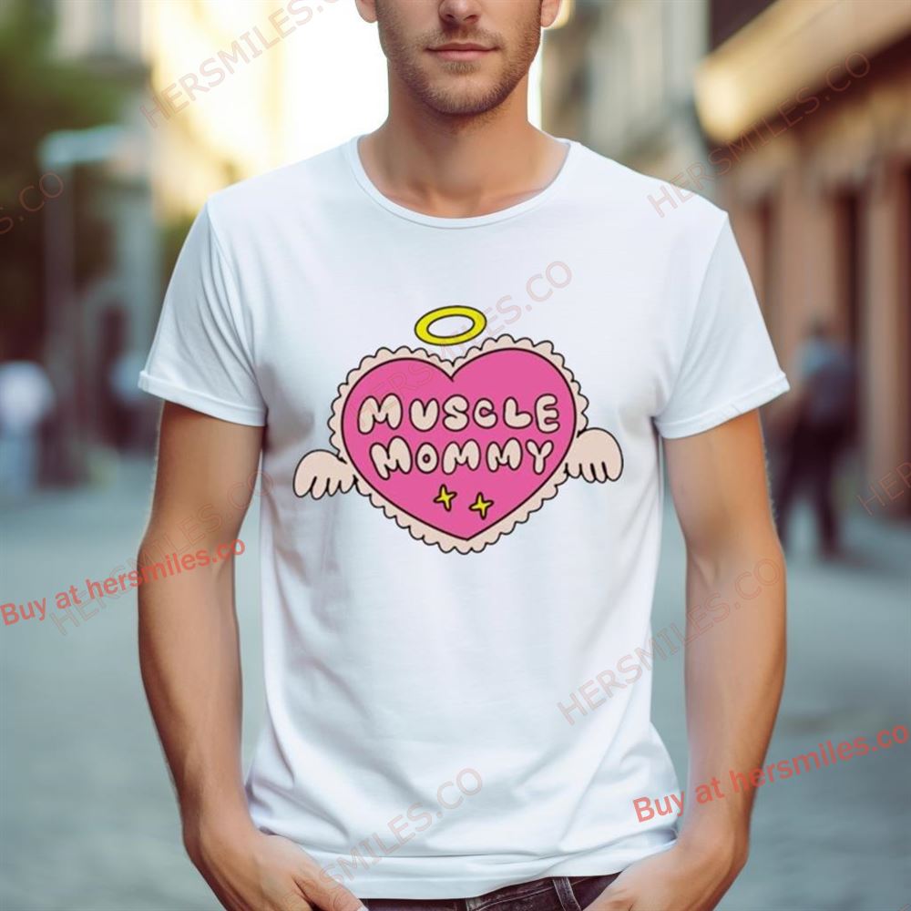 Muscle Mommy Angel Shirt