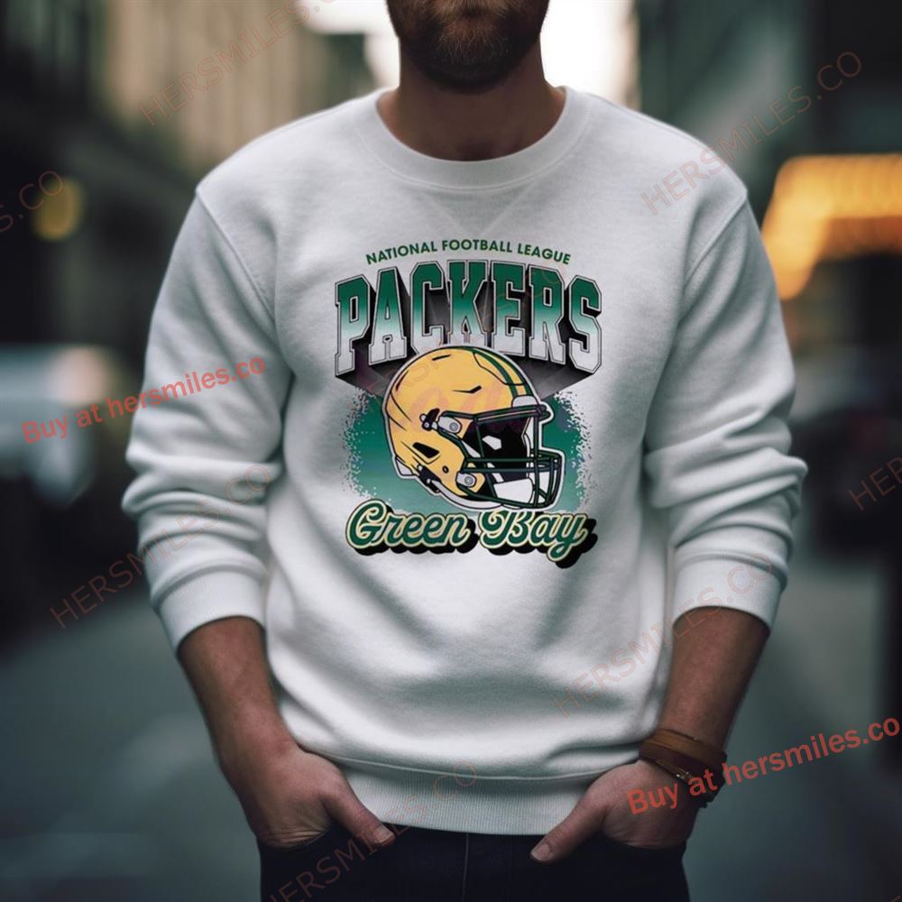 National Football League Green Bay Packers Helmet Shirt
