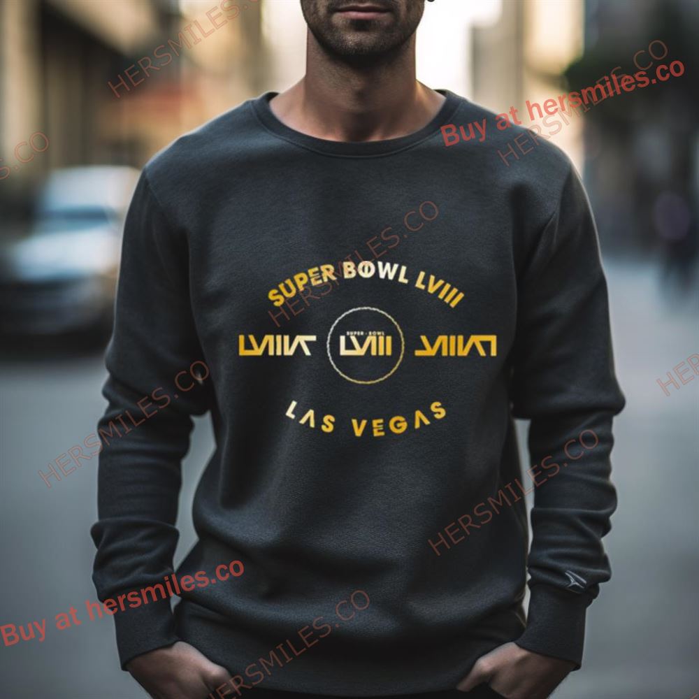 Nfl Team Apparel Super Bowl Lviii Luxury Black Tee Shirt
