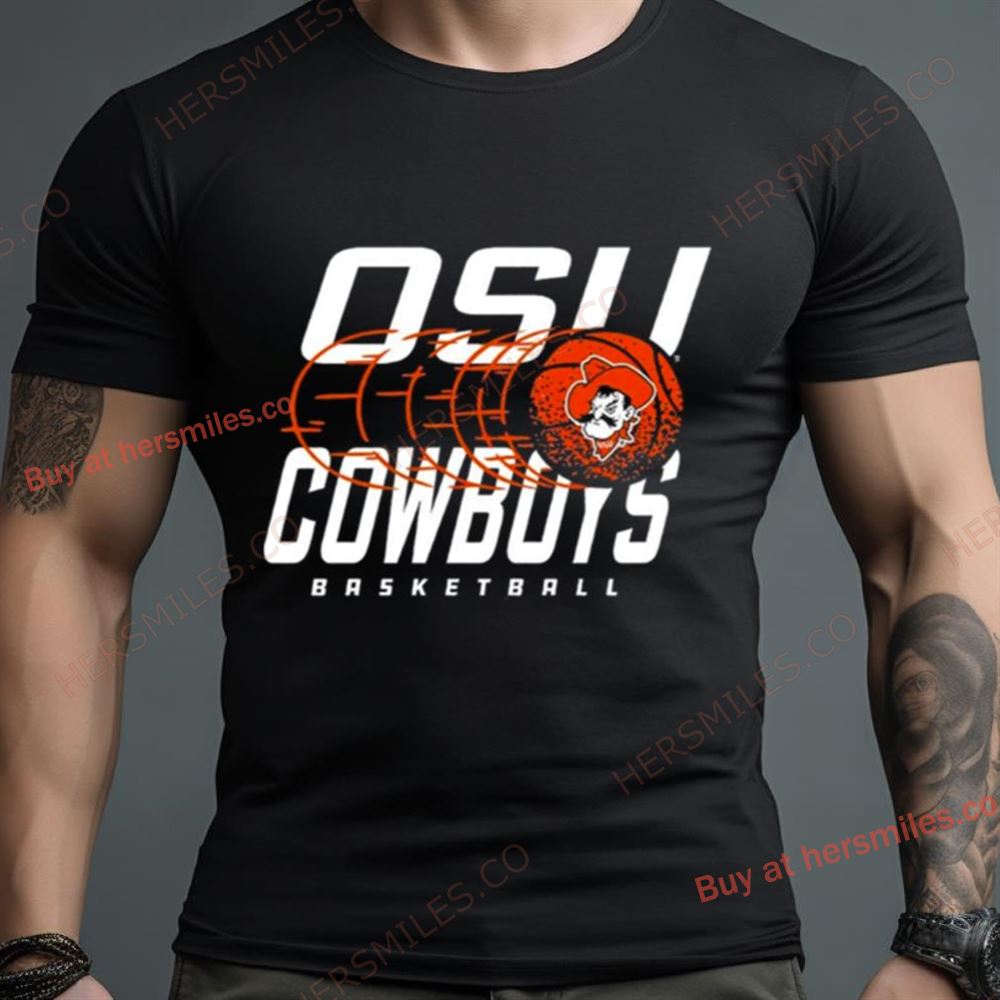 Oklahoma State Cowboys Basketball Logo Shirt
