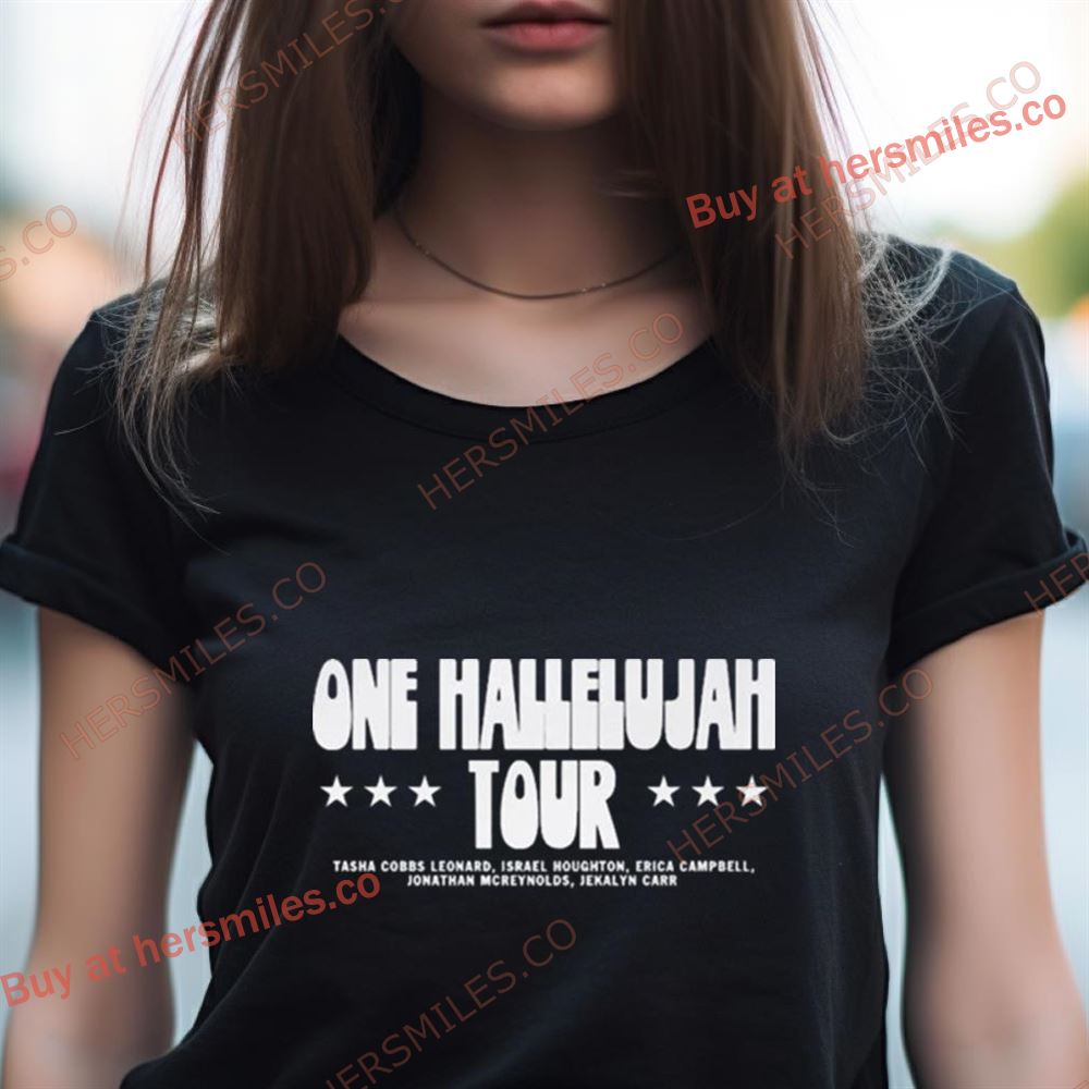 One Hallelujah Tour 2024 Shirt One Hallelujah Tour 2024 Shirt