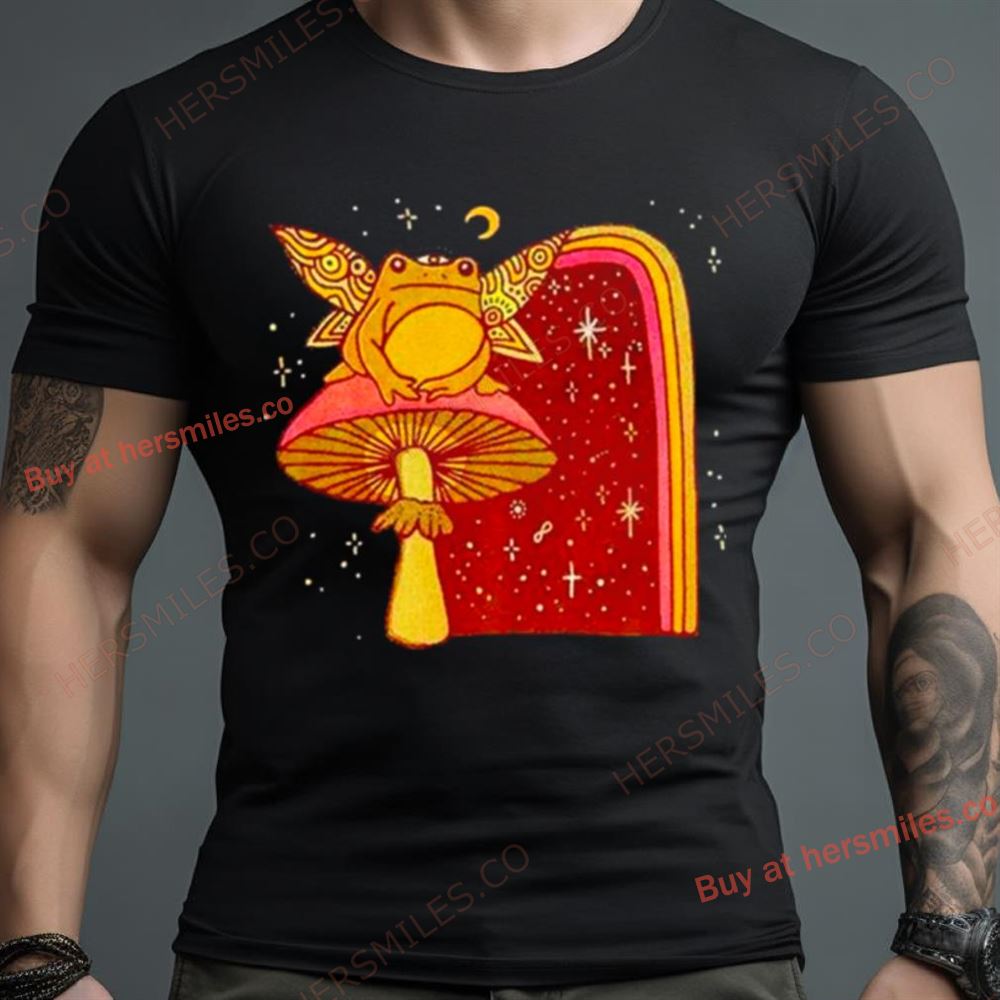 Rainbow Fairy Frog Shirt