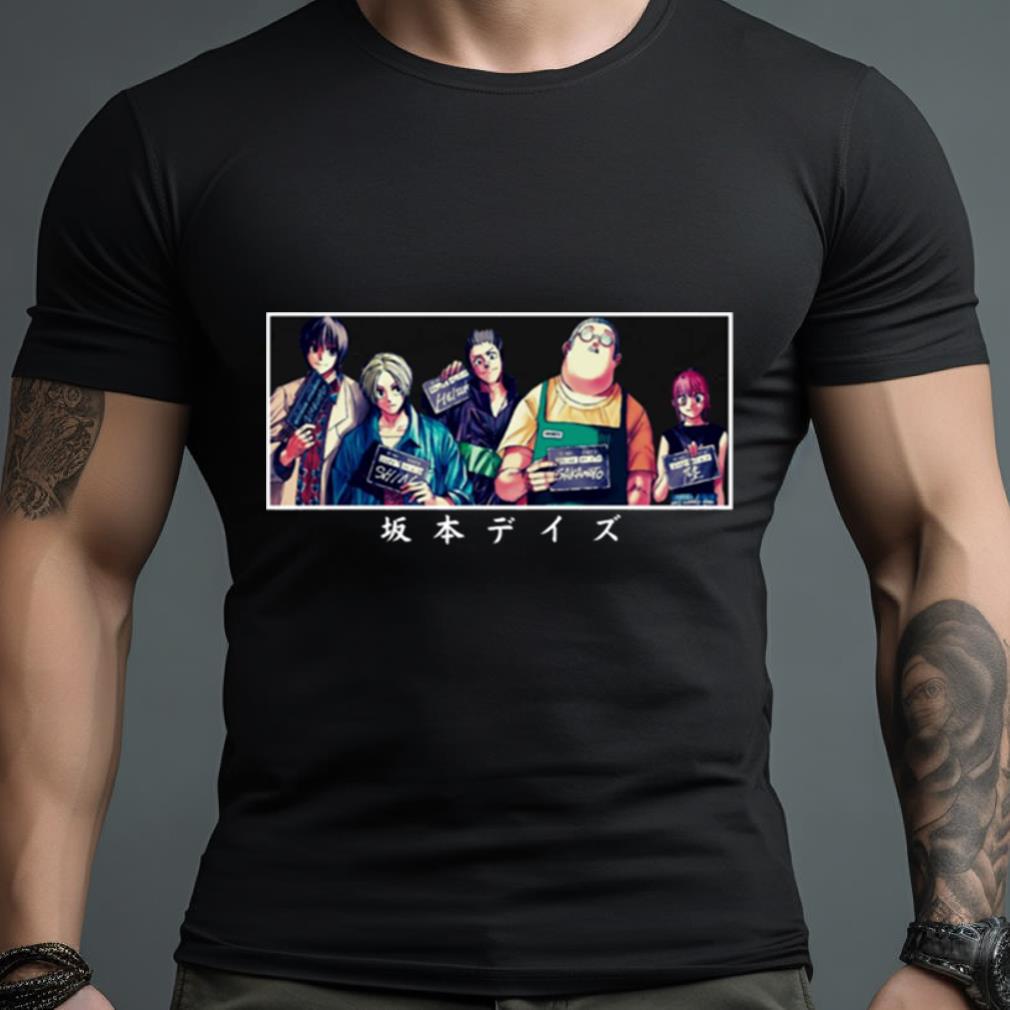 Sakamoto Days In Japanese shirt