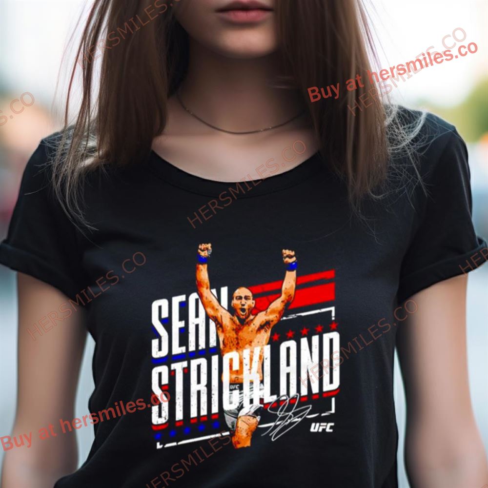 Sean Strickland Ufc Stars Signature Vintage Shirt Sean Strickland Ufc Stars Signature Vintage Shirt