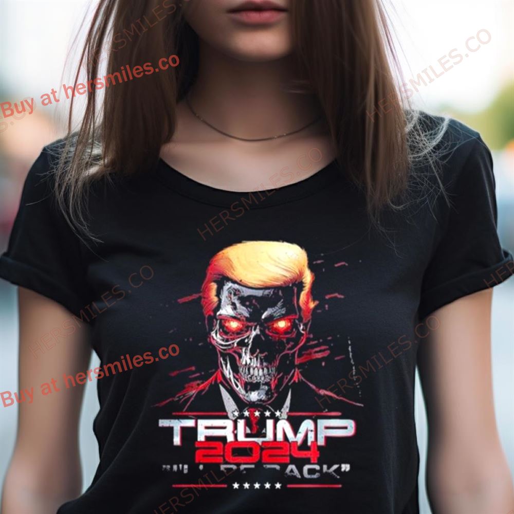 Trump 2024 'I'll Be Back' Election T-Shirt – 100% Cotton, Men's S-4XL, Black