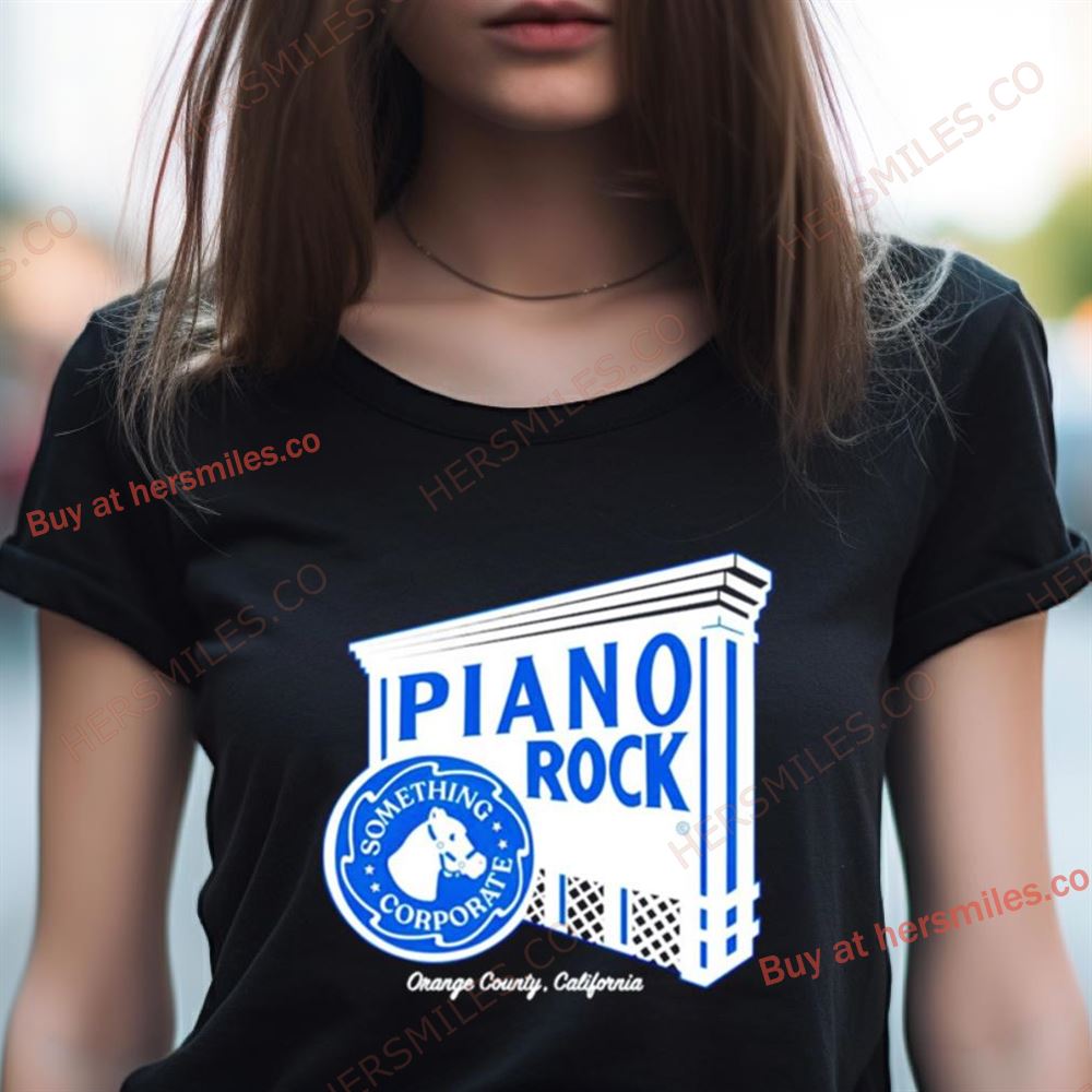 Something Corporate Piano Rock Shirt Something Corporate Piano Rock Shirt