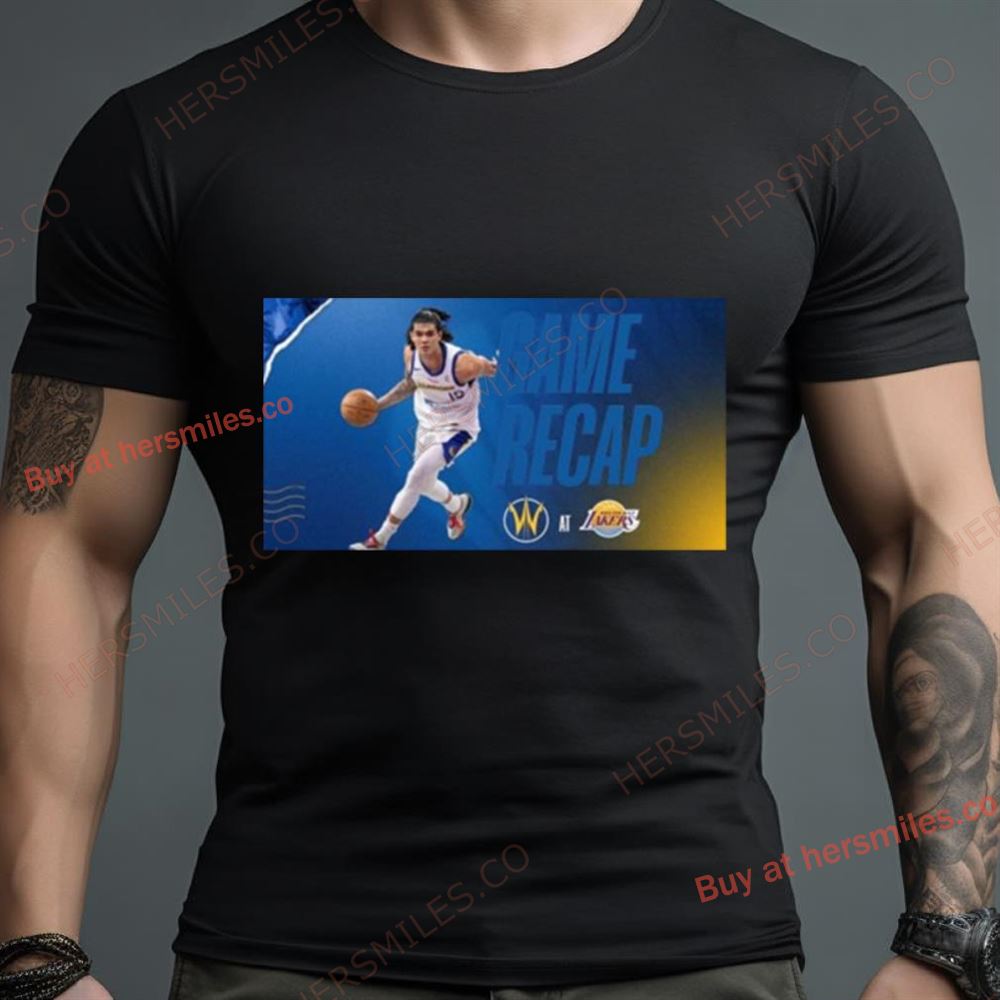 South Bay Lakers Vs Santa Cruz Warriors Nba G League Jan 14 2024 Basketball Shirt