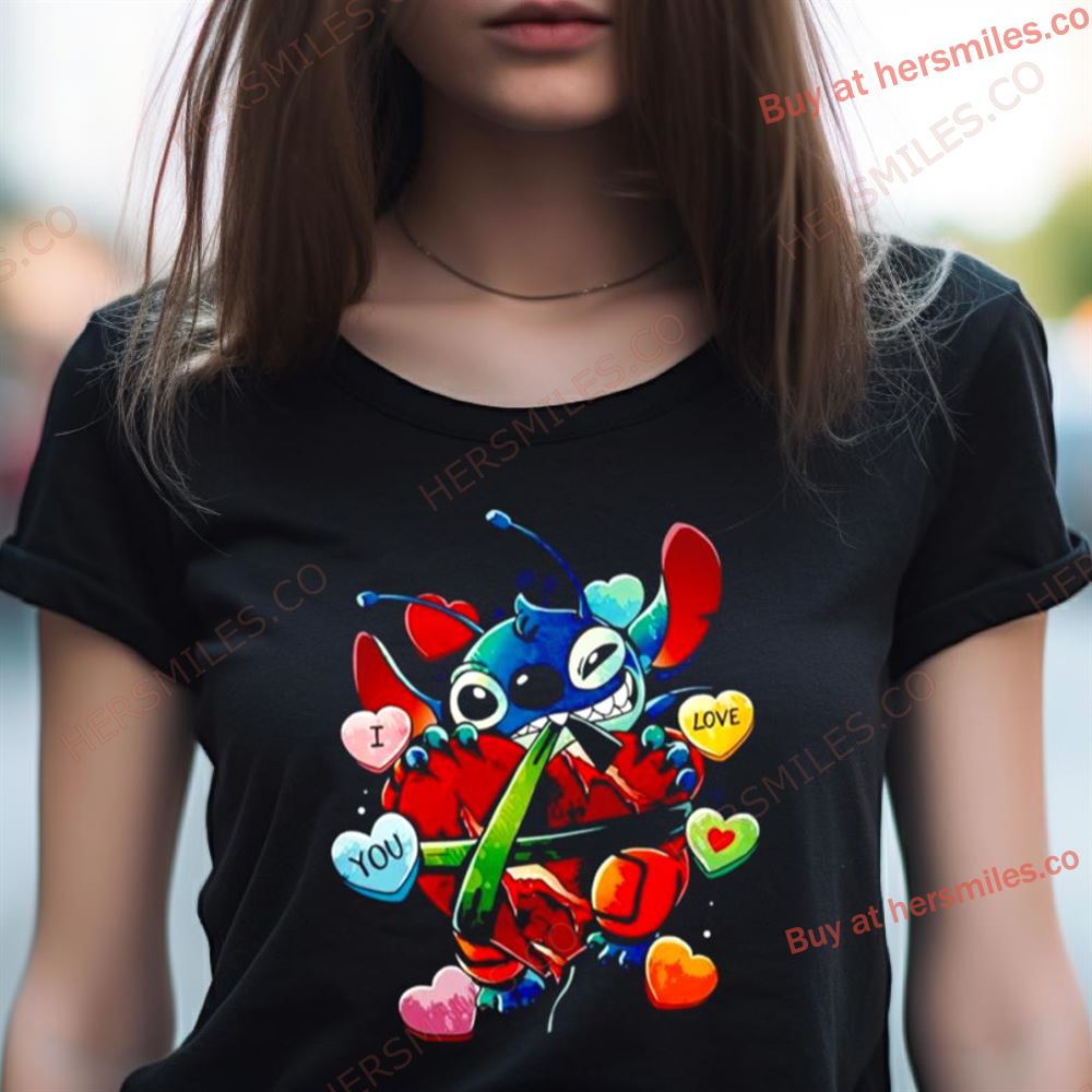 Stitch Valentine'S Day Experiment Shirt Stitch Valentine'S Day Experiment Shirt