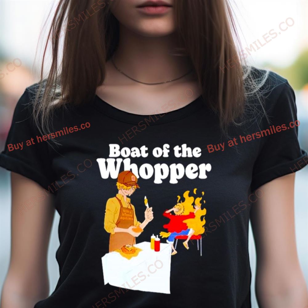 The One Piece X Burger King Menu Luffy Boat Of The Whopper Shirt The One Piece X Burger King Menu Luffy Boat Of The Whopper Shirt