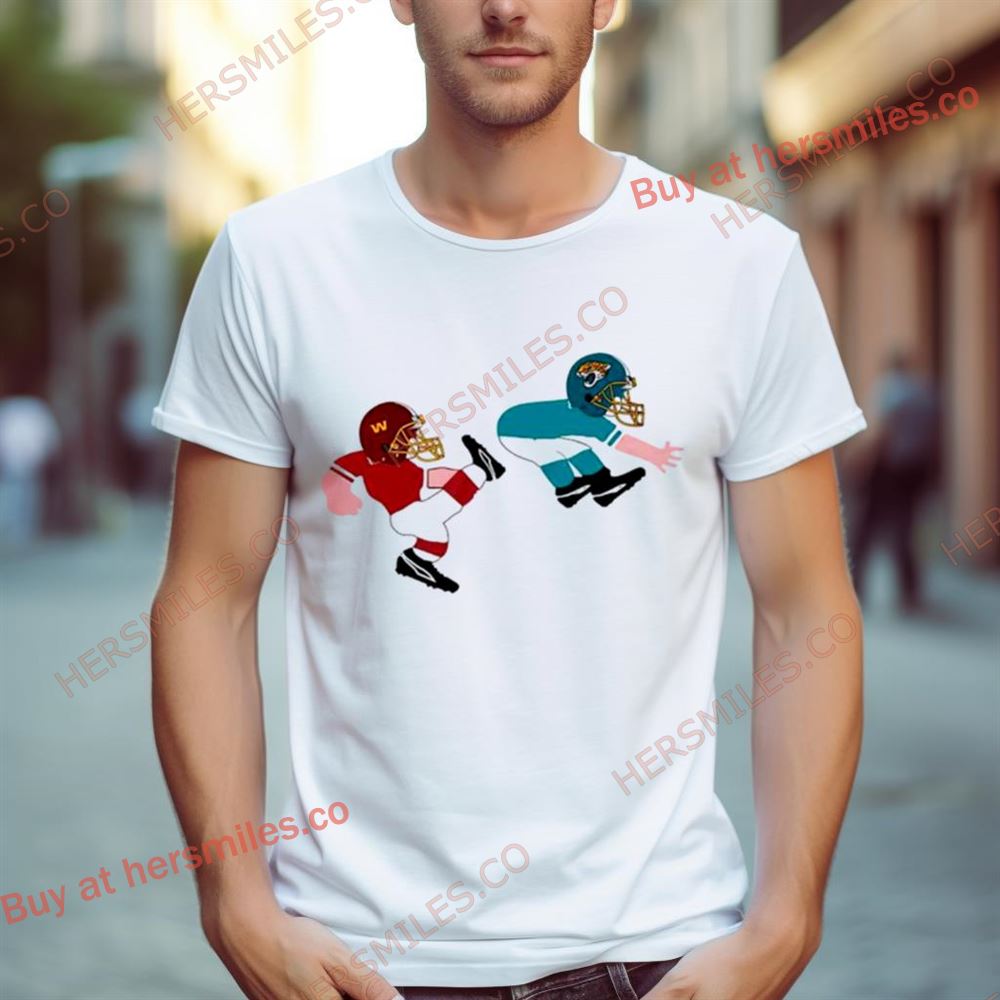 Washington Commanders Vs Jacksonville Jaguars Nfl Shirt