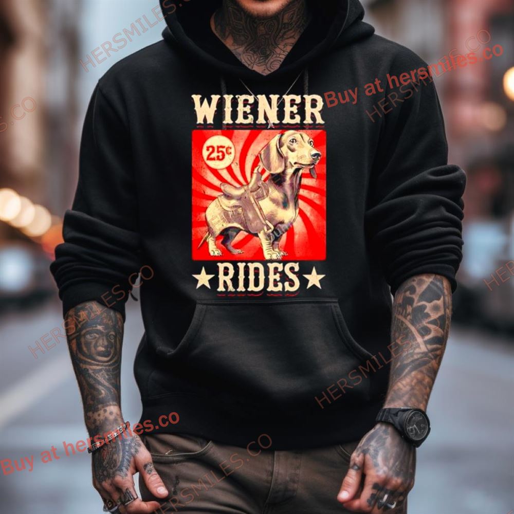 Wiener Rides Funny Dachshund Lover Shirt Wiener Rides Funny Dachshund Lover Shirt