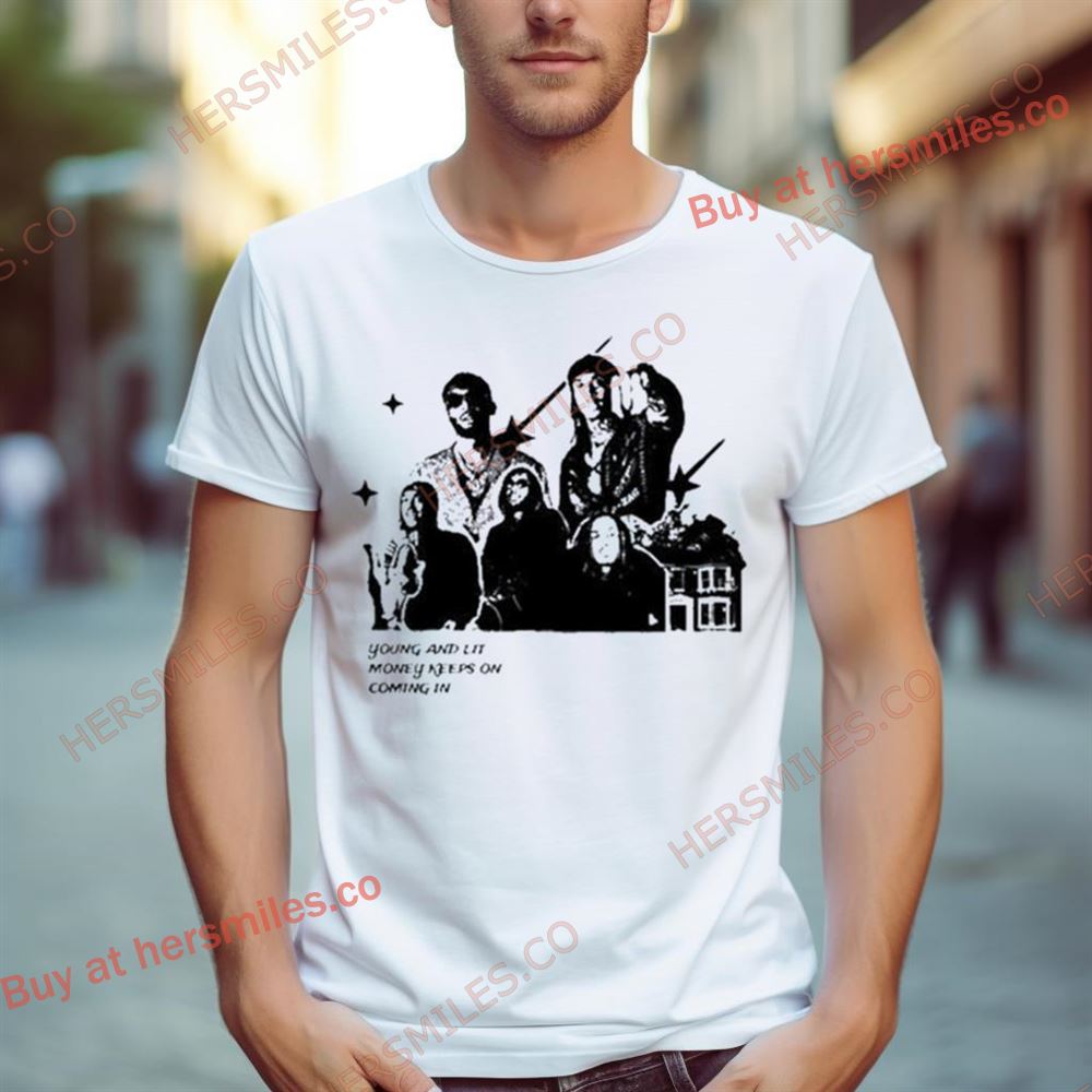 Young And Lit Money Keeps On Coming In Dbe 2024 Shirt