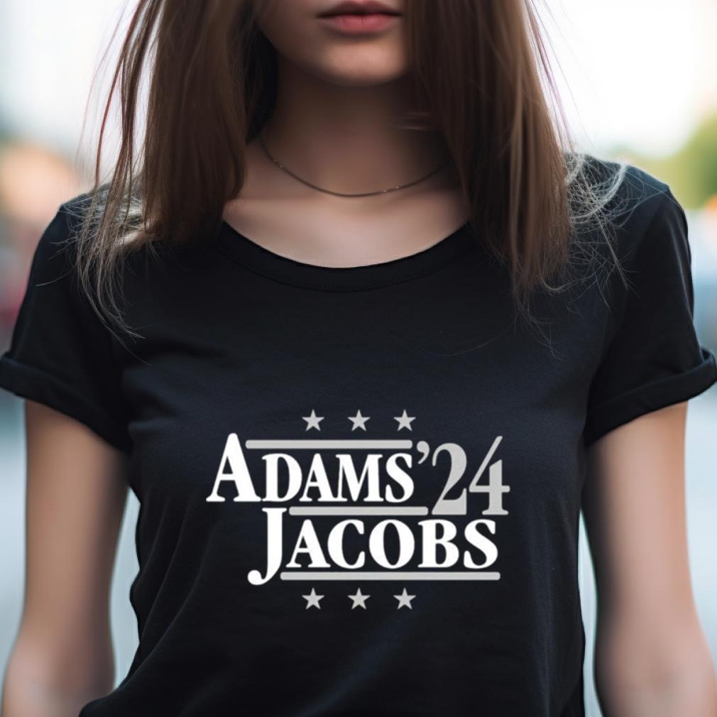 Adams And Jacobs '24 Las Vegas Football Legends Political Campaign Parody Shirt Adams And Jacobs '24 Las Vegas Football Legends Political Campaign Parody Shirt