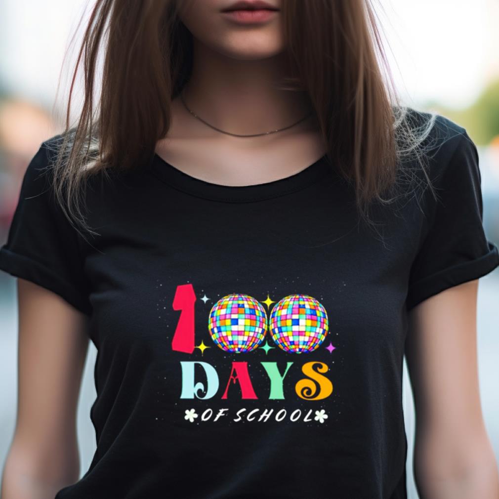 Disco 100 Days Of School Shirt Disco 100 Days Of School Shirt