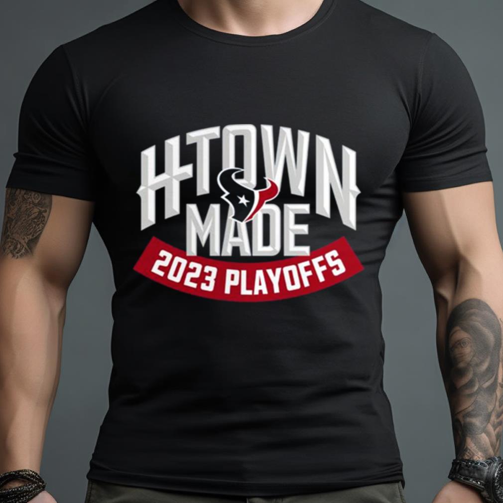 Houston Texans 2023 Nfl Playoffs H Town Made The Road To Vegas Shirt