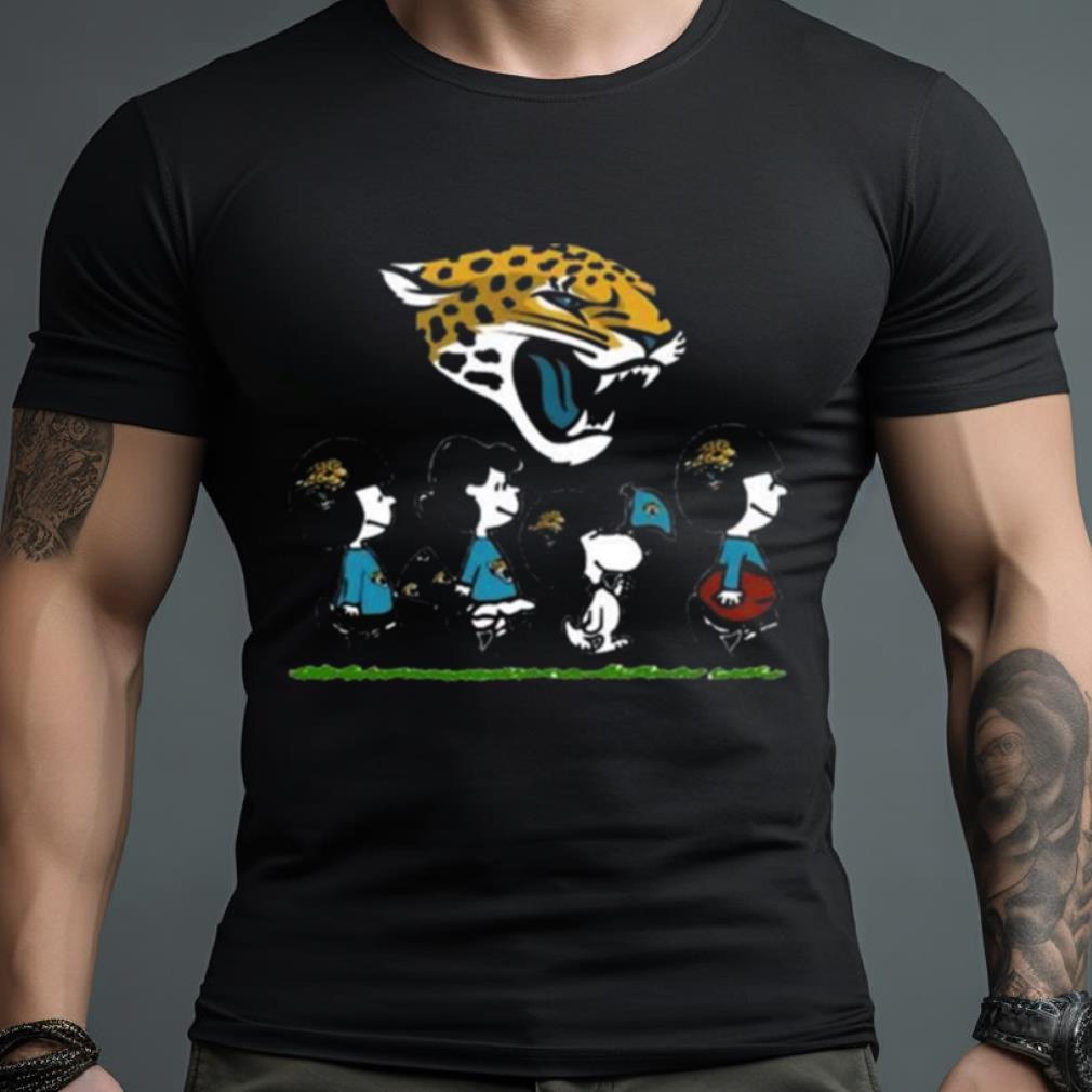 Jacksonville Jaguars Nfl With The Peanuts Snoopy Football Team Shirts