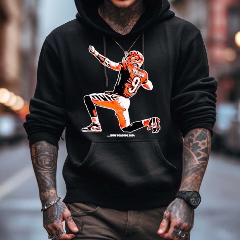 Joe Burrow 9 Cincinnati Bengals Now Loading 2024 Shirt Joe Burrow 9 Cincinnati Bengals Now Loading 2024 Shirt