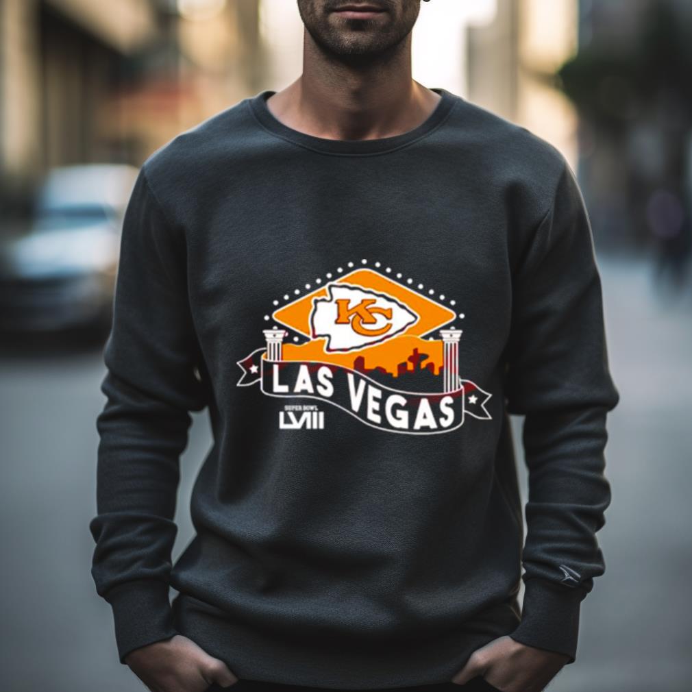 Kansas City Chiefs Football Las Vegas Super Bowl Lviii Football Shirt