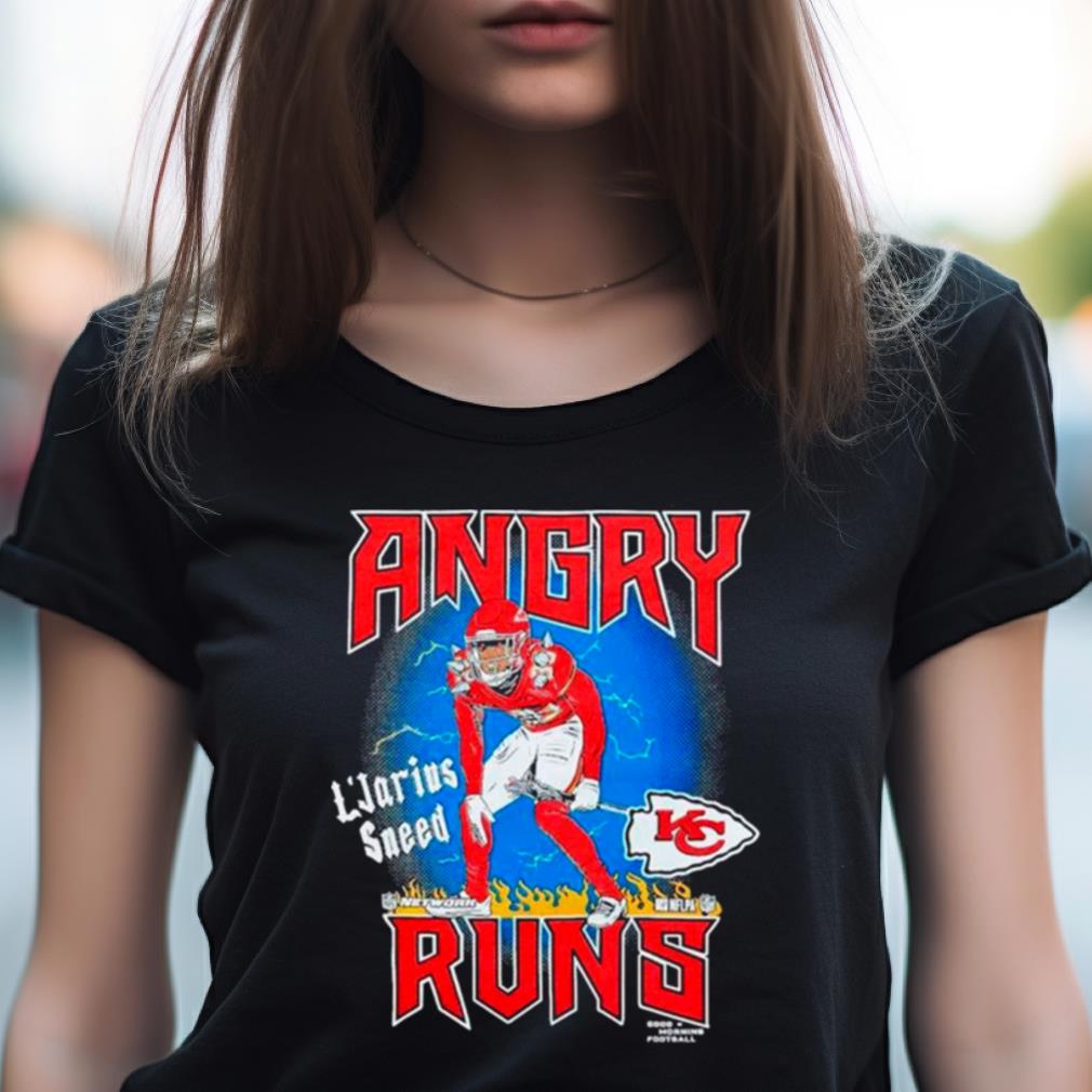 Kansas City Chiefs L'Jarius Sneed Angry Runs Retro Shirt Kansas City Chiefs L'Jarius Sneed Angry Runs Retro Shirt