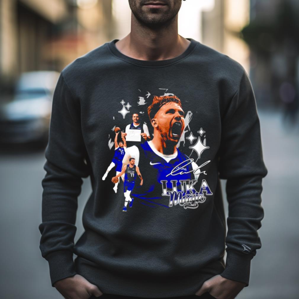 Luka Doncic Dallas Mavericks Graphic Poster Shirt