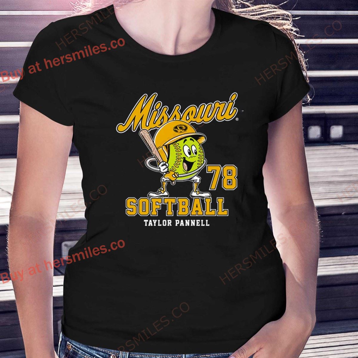 Missouri – Ncaa Softball Taylor Pannell – T-shirt