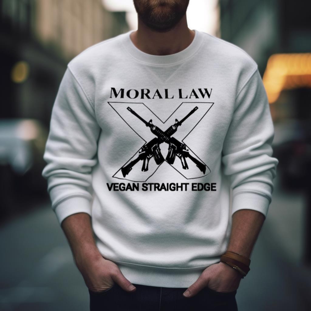 Moral Law Vegan Straight Edge Shirt
