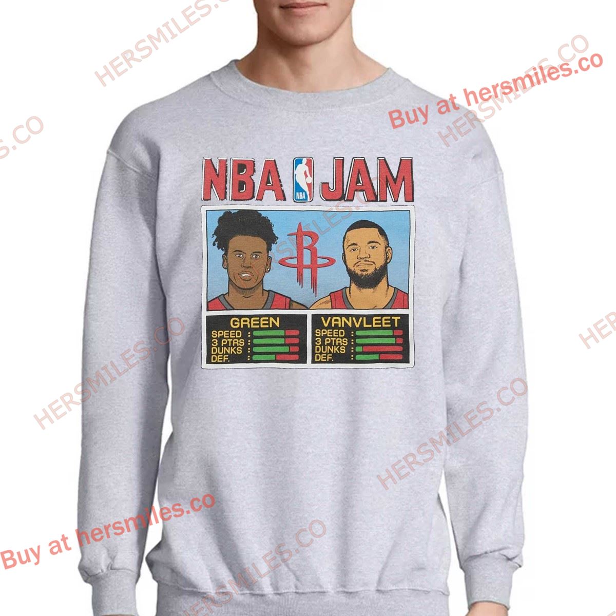 Nba Jam Rockets Green And Vanvleet Shirt Nba Jam Rockets Green And Vanvleet Shirt