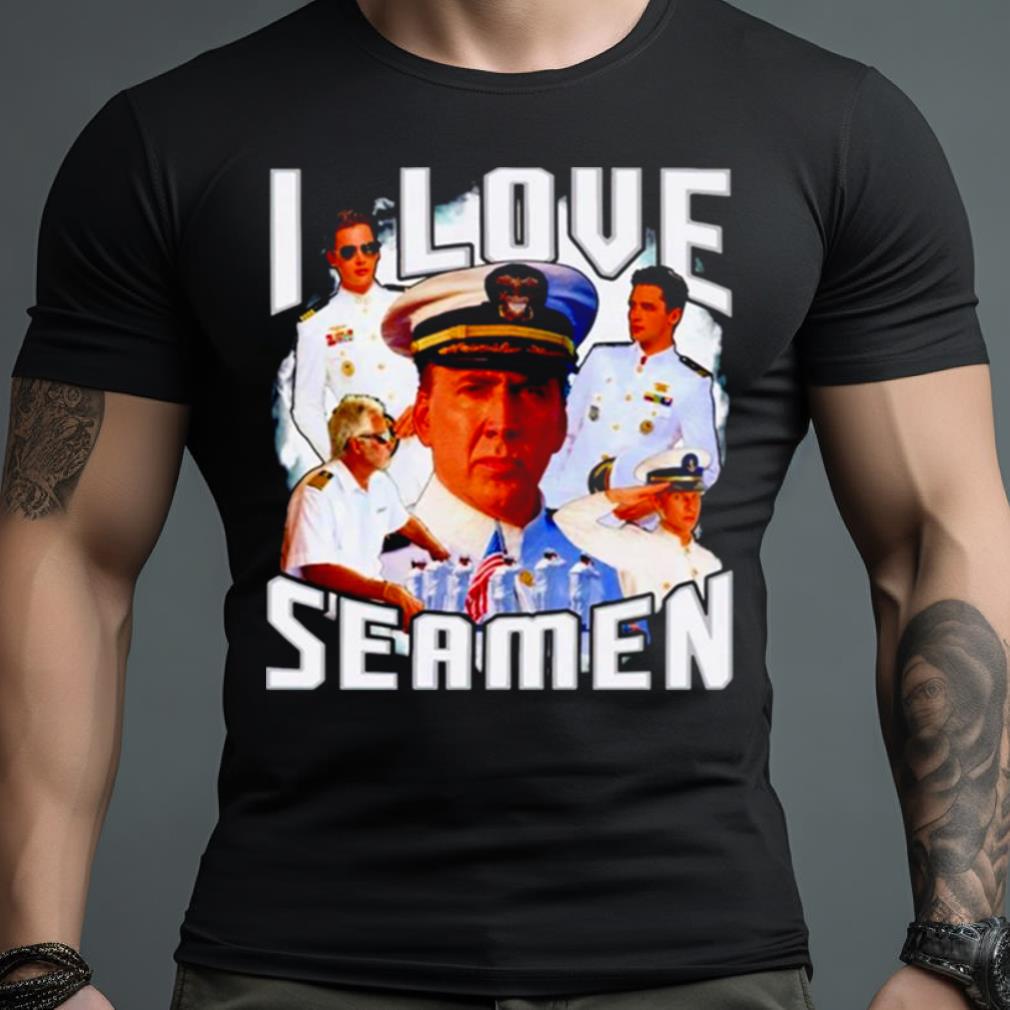 Nicolas Cage I Love Seamen Shirt