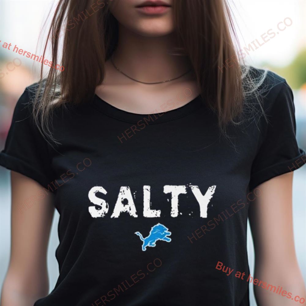 One Pride Salty Detroit Lions Shirt One Pride Salty Detroit Lions Shirt