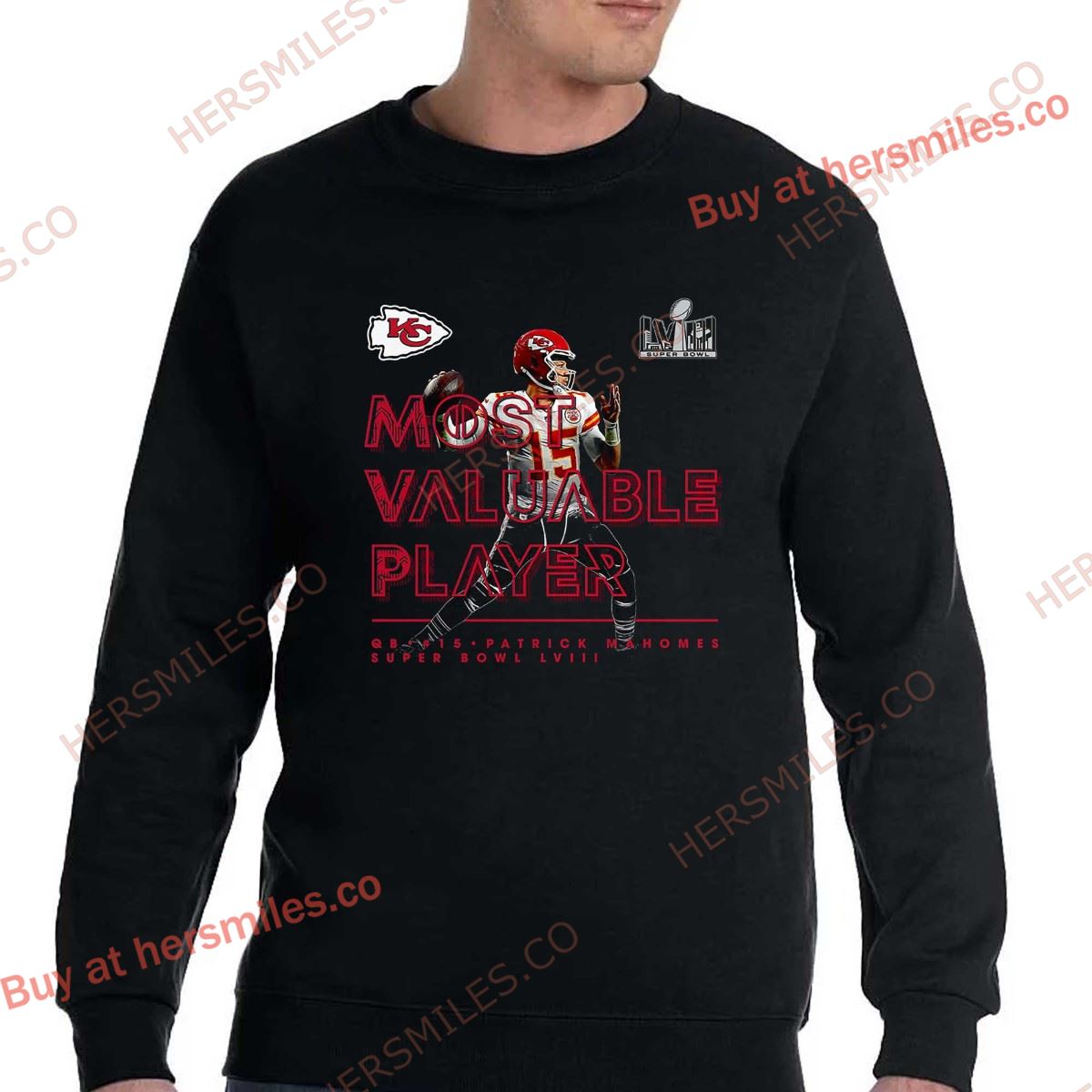 Patrick Mahomes Kansas City Chiefs Fanatics Branded Super Bowl Lviii Mvp T-shirt Patrick Mahomes Kansas City Chiefs Fanatics Branded Super Bowl Lviii Mvp T-shirt