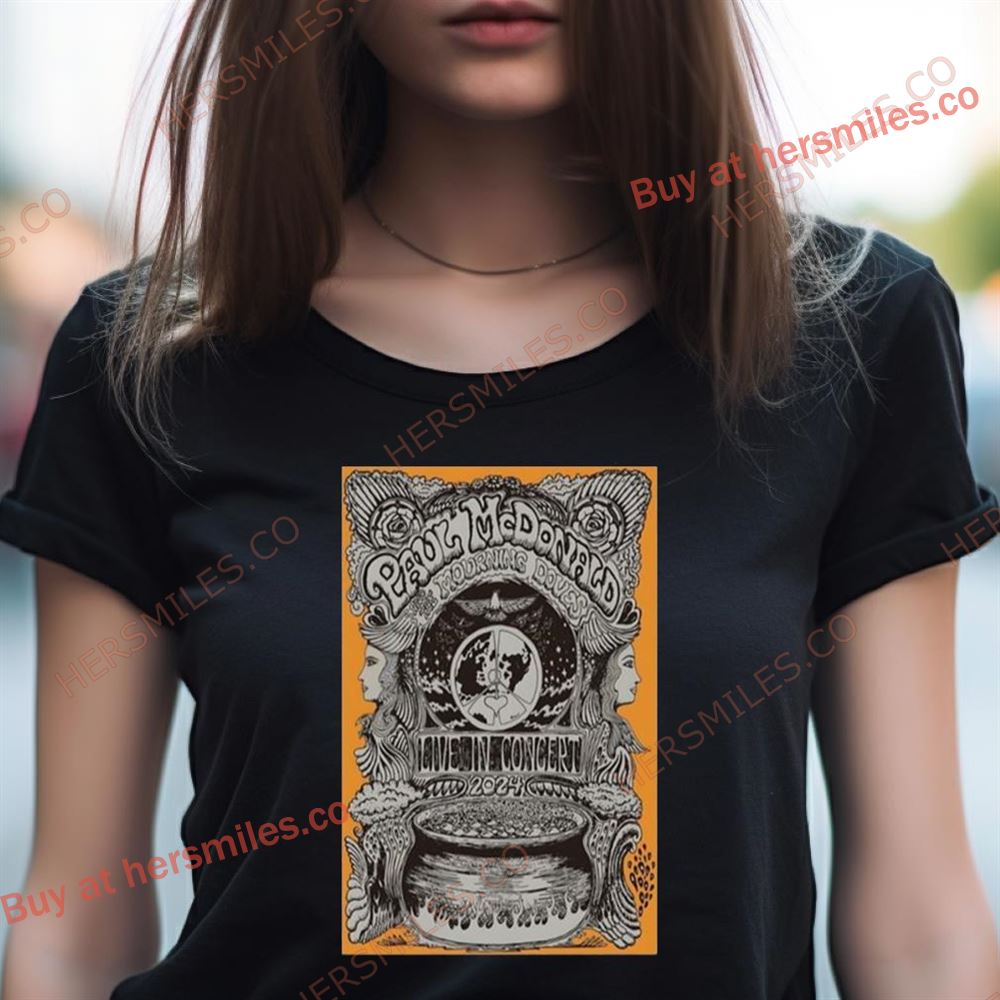 Paul Mcdonald Jan 19, 2024 The Woodshop, Chattanooga, Tn Shirt Paul Mcdonald Jan 19, 2024 The Woodshop, Chattanooga, Tn Shirt