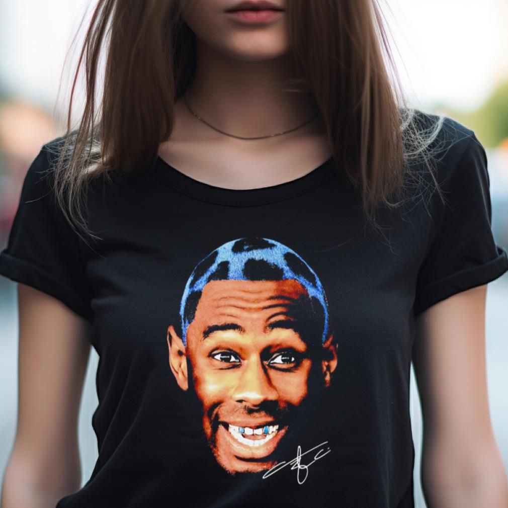 Rapper Tyler The Creator Big Face Shirt Rapper Tyler The Creator Big Face Shirt