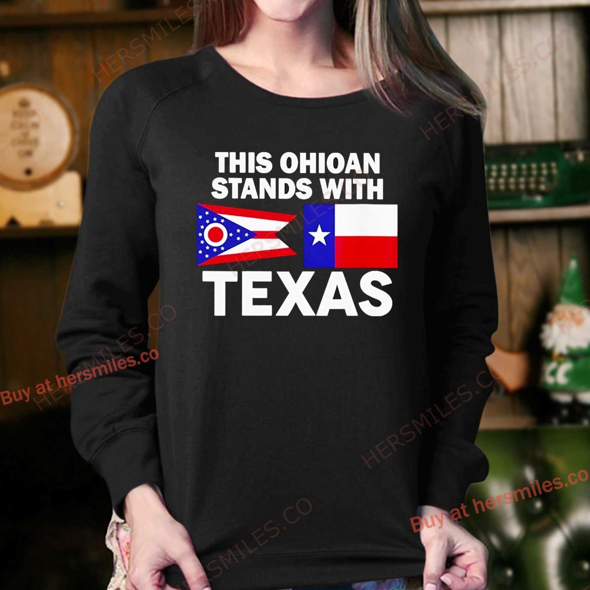 This Ohioan Stands With Texas Shirt This Ohioan Stands With Texas Shirt