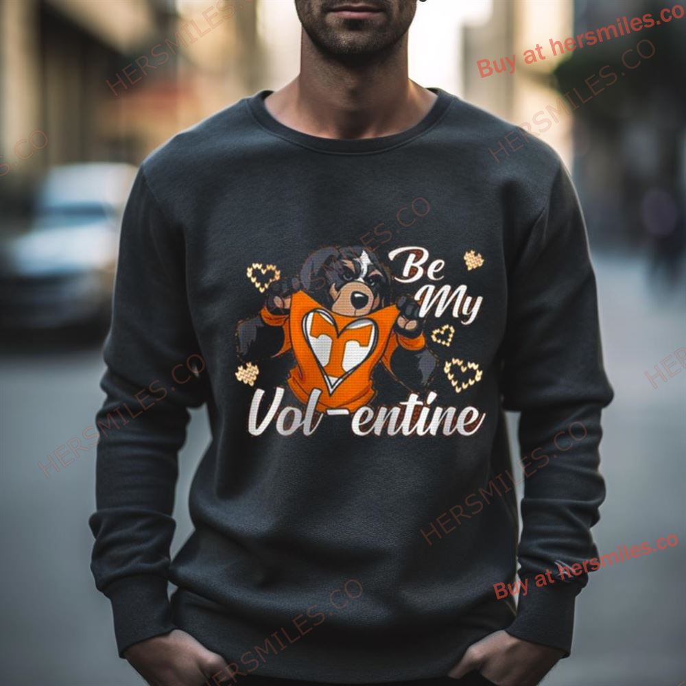 Valentine Tennessee Volunteers Be My Volentine Shirt