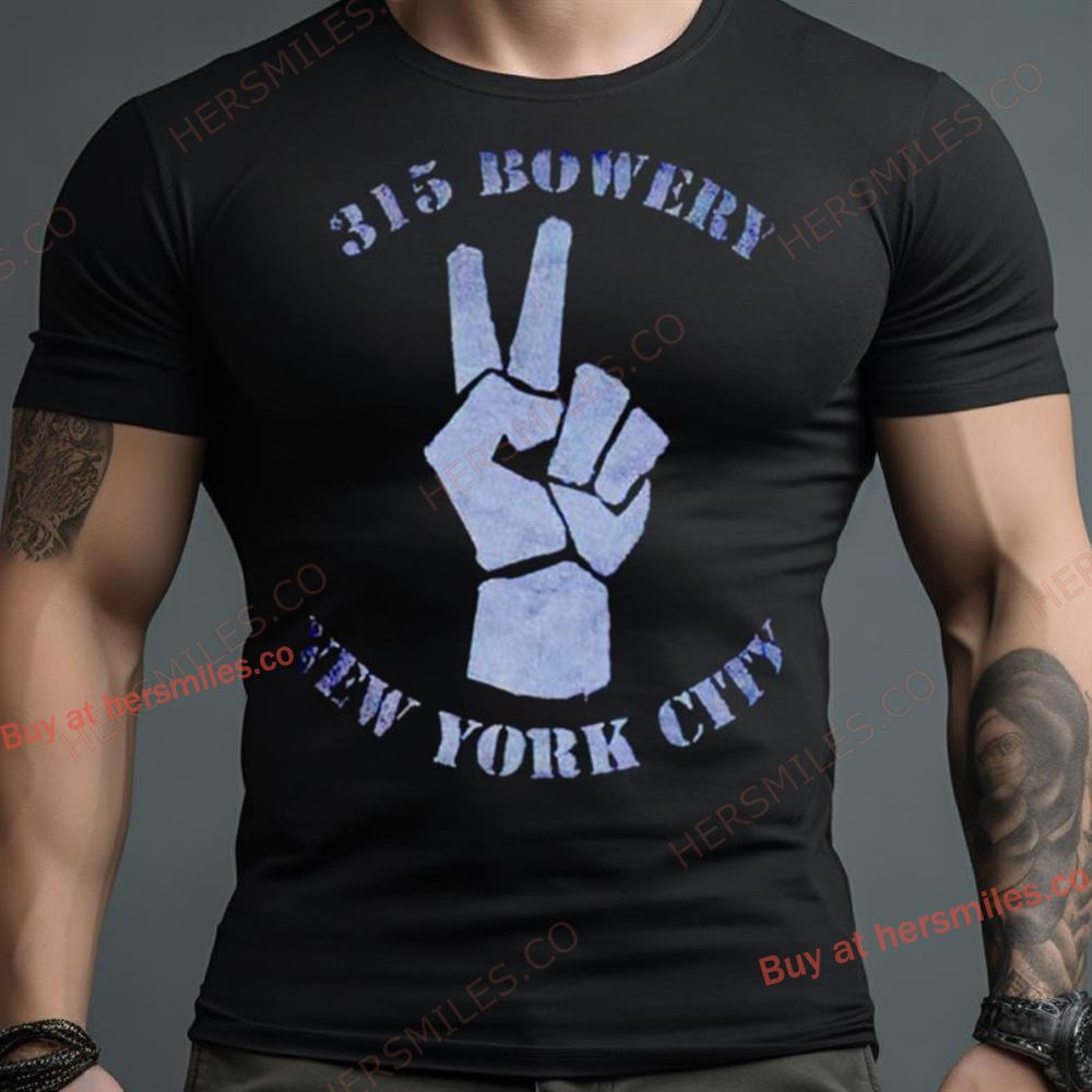 315 Bowery New York City Shirt