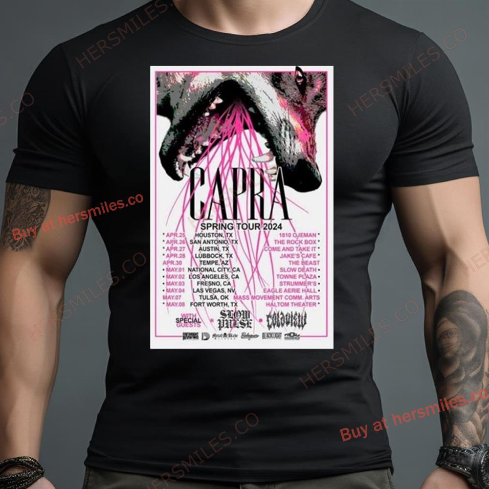 Capra Spring Tour 2024 Shirt